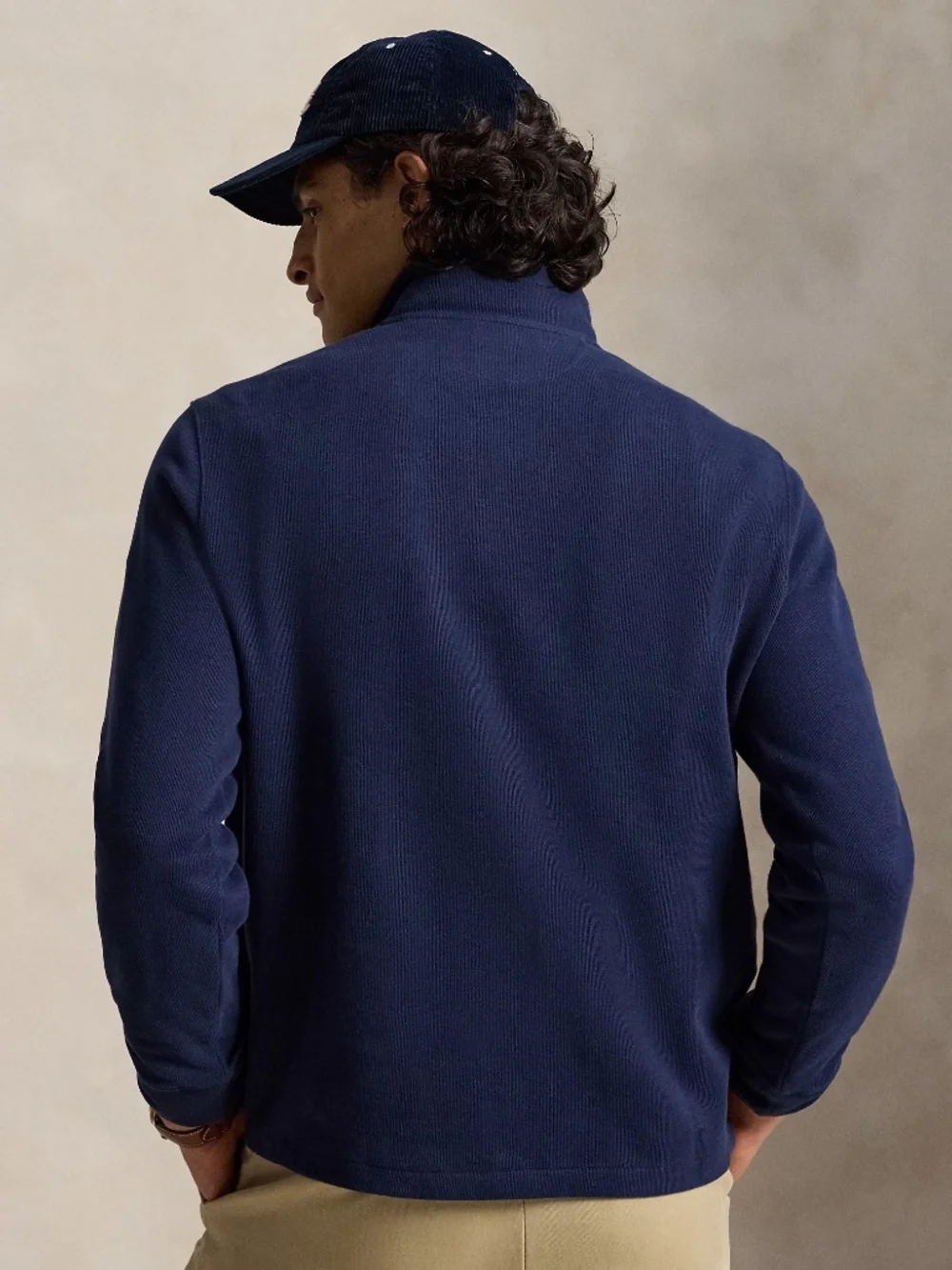 *FIRM PRICE* NWT - Polo Ralph Lauren Estate-Rib Quarter-Zip Pullover